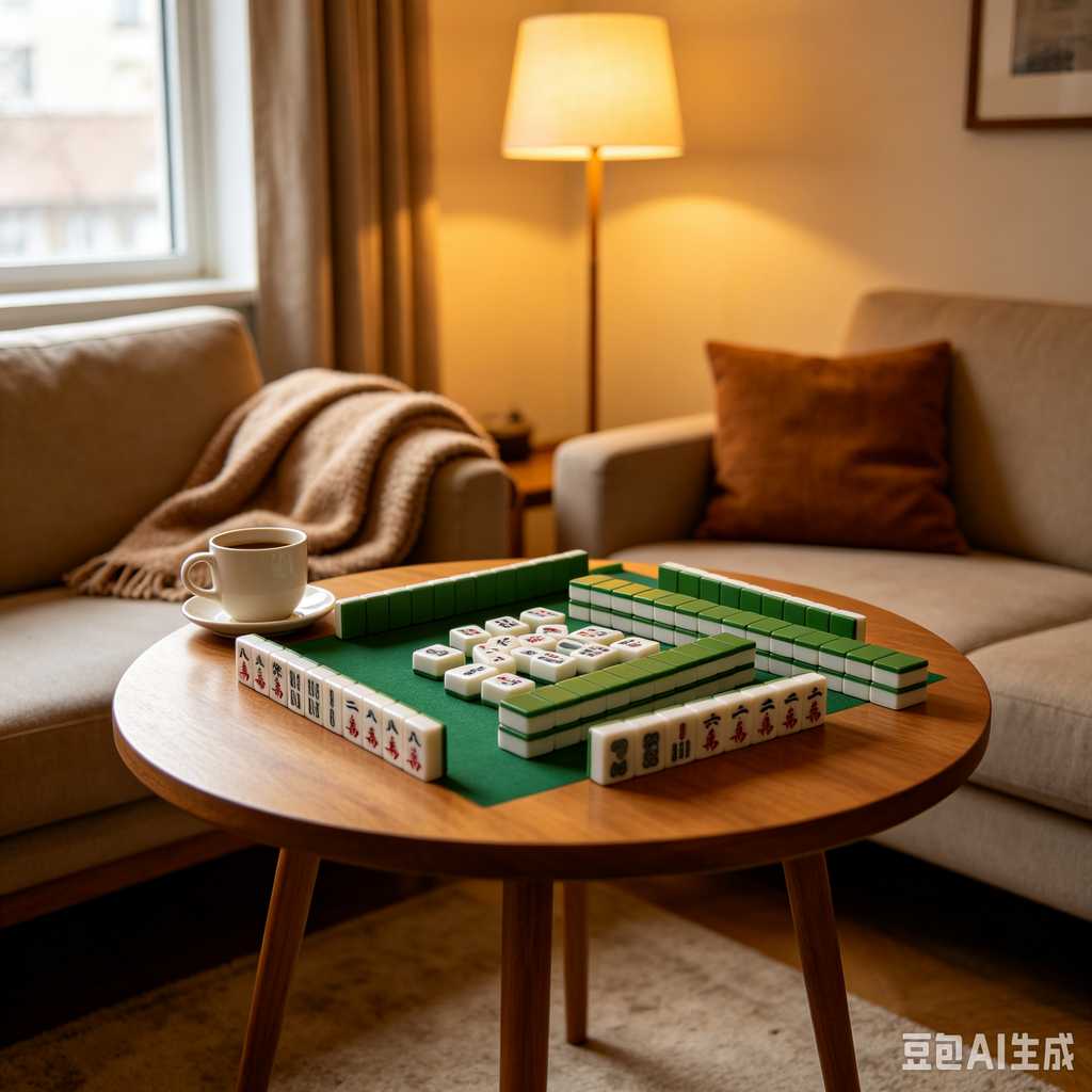 exquisite mini mahjong gift set