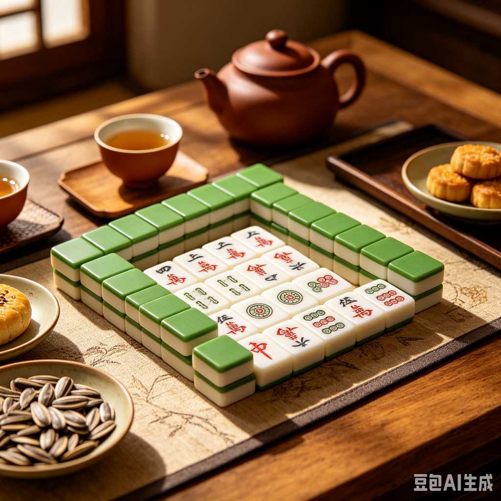 large print mahjong set
