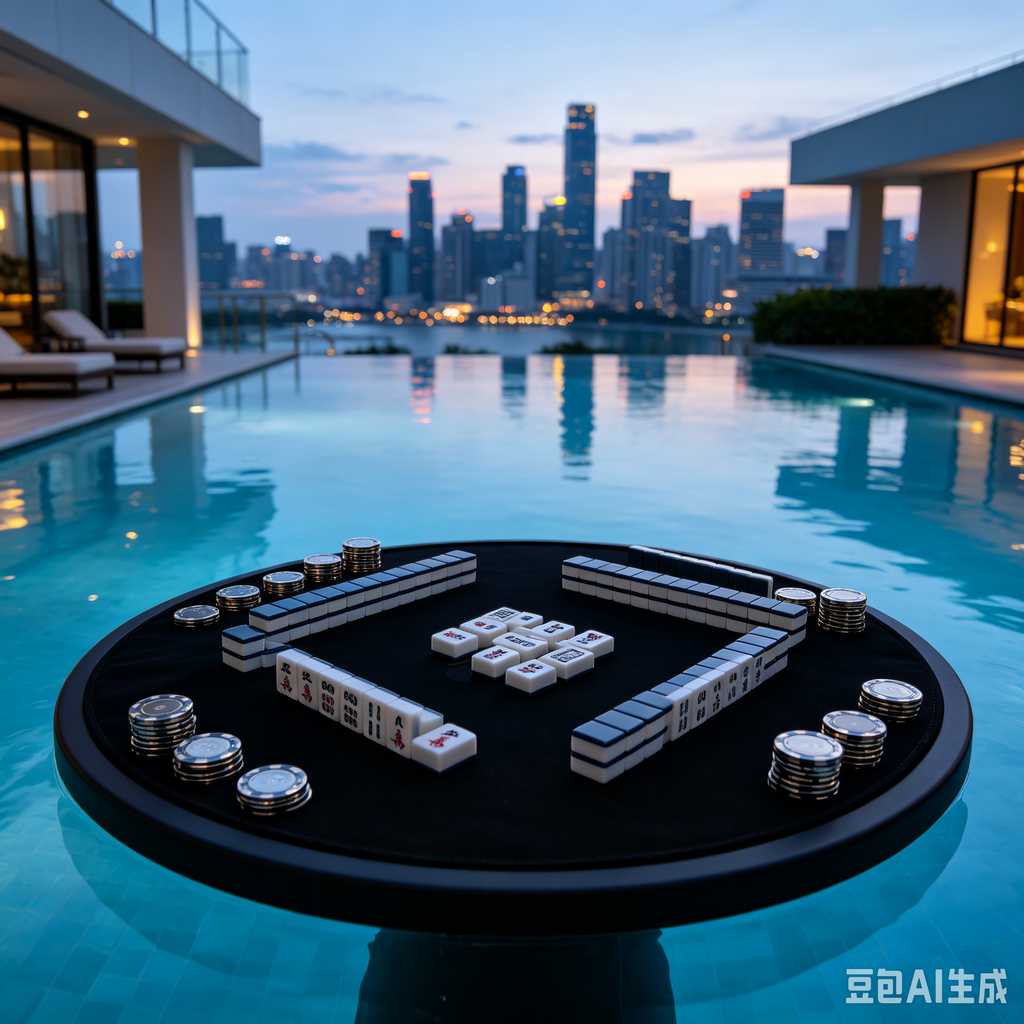 simulated ivory mahjong set